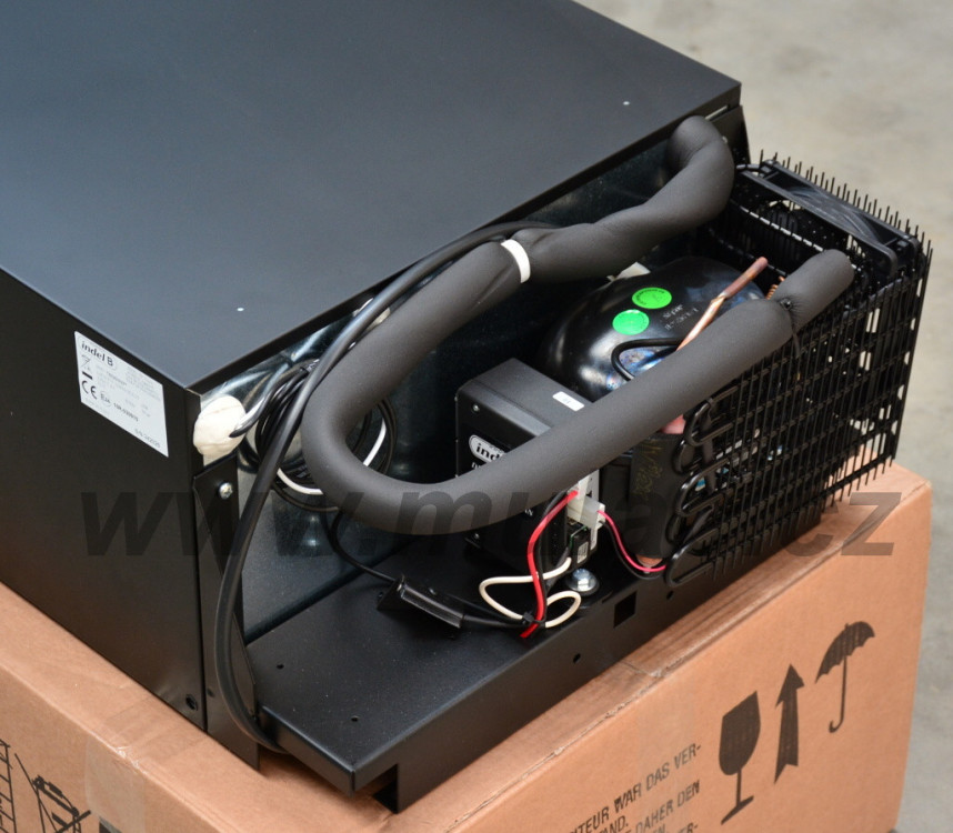 Vestavná kompresorová autochladnička TB36AM Indel B 12/24V, 35 litrů, termostat č.14