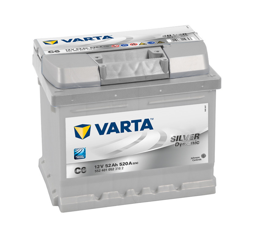 Autobaterie 552401 VARTA SILVER 12V/ 52Ah/520A č. 1