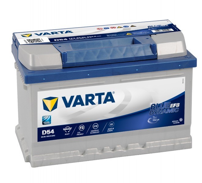 Autobaterie 565500 12V 65Ah Varta EFB START-STOP č. 1