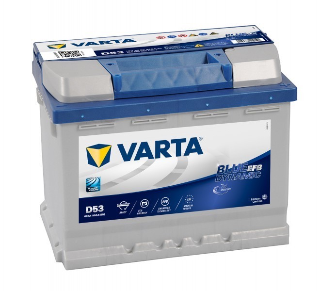 Autobaterie 560500 12V 60Ah Varta EFB START-STOP č. 1