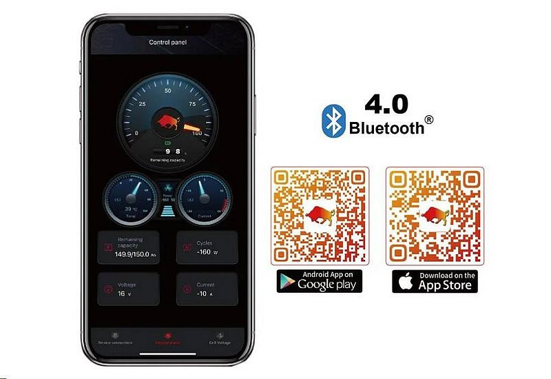 OLALITIO OLA-12-150-S 12V 150Ah SMART BMS č.3