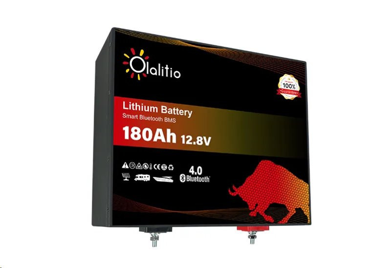 Olalitio LiFePO4 Smart BMS 12,8V/180Ah 2304Wh OLA-12-180-M č.5