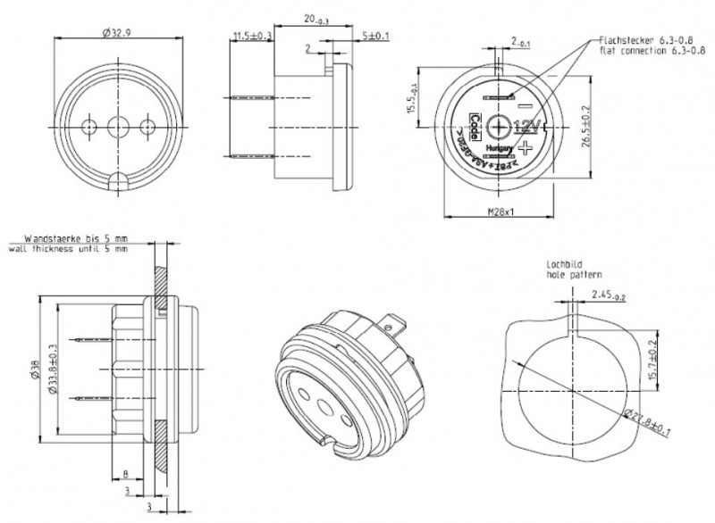 PowerPort 12V zásuvka MagCode č. 3