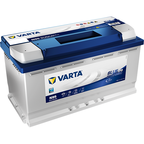 Autobaterie 595500 12V 95Ah 850A Varta EFB START-STOP č.1