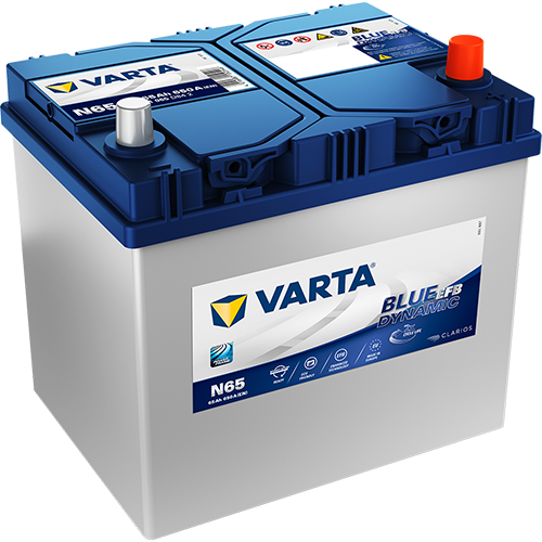 Autobaterie 565501 12V 65Ah 650A Varta EFB START-STOP