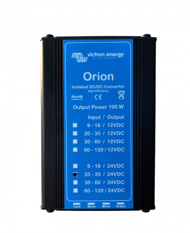 Měnič napětí Orion 24/24-4,2A (20-35Vdc na 24V 100W) galvanicky izolovaný č.1