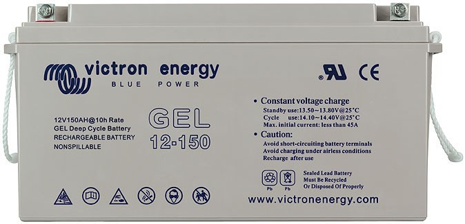 Batterie Gel Deep cycle GEL12-165 Victron