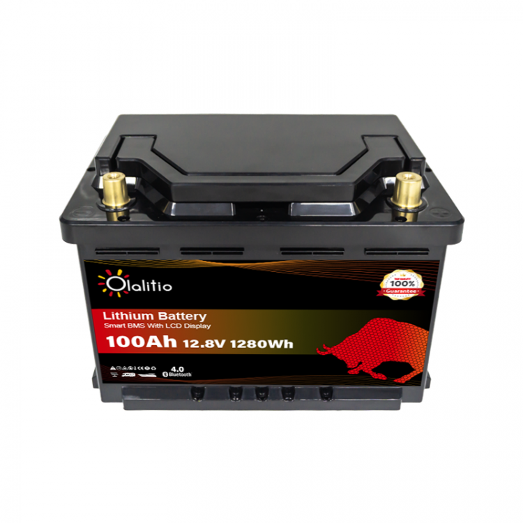 OLALITIO LiFePO4 12,8V/100Ah 1280Wh OLA-12-100SLN3