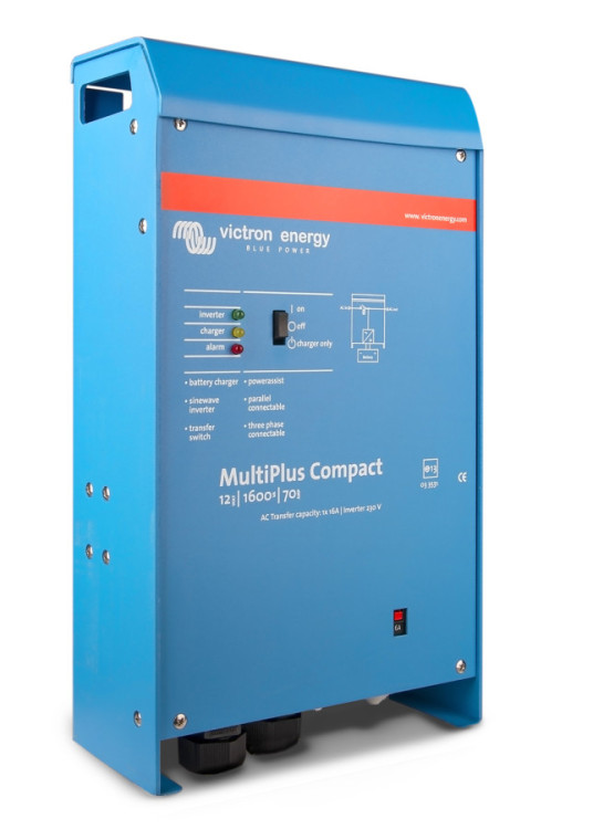 Victron Energy MultiPlus C 12/1600/70-16, měnič napětí / nabíječ / UPS. 12V 70A 1600W č.2