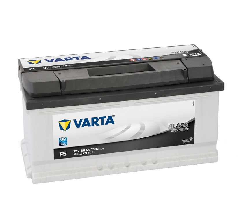 Autobaterie 588403 VARTA BLACK 12V/ 88Ah/740A č. 1