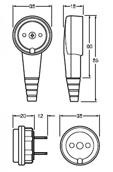 Konektrory MagCode PowerSystem 12V sada kus/protikus č. 3