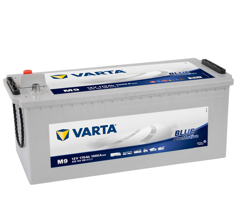 Autobaterie 670104 VARTA ProMotive BLUE 12V/170Ah/1000A č. 1